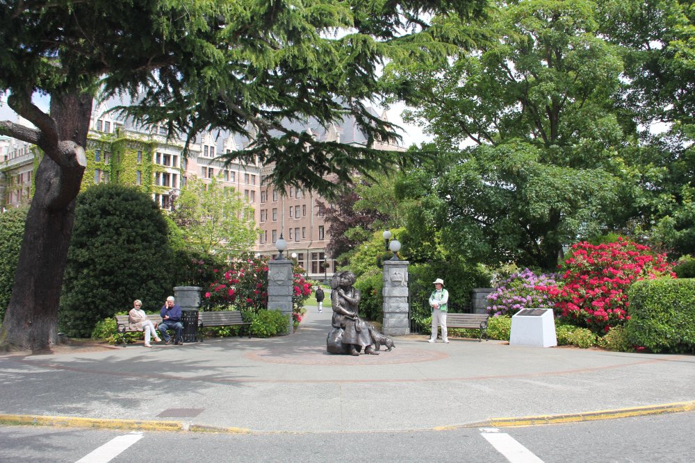 Corner Across from Inner Harbour, Victoria
